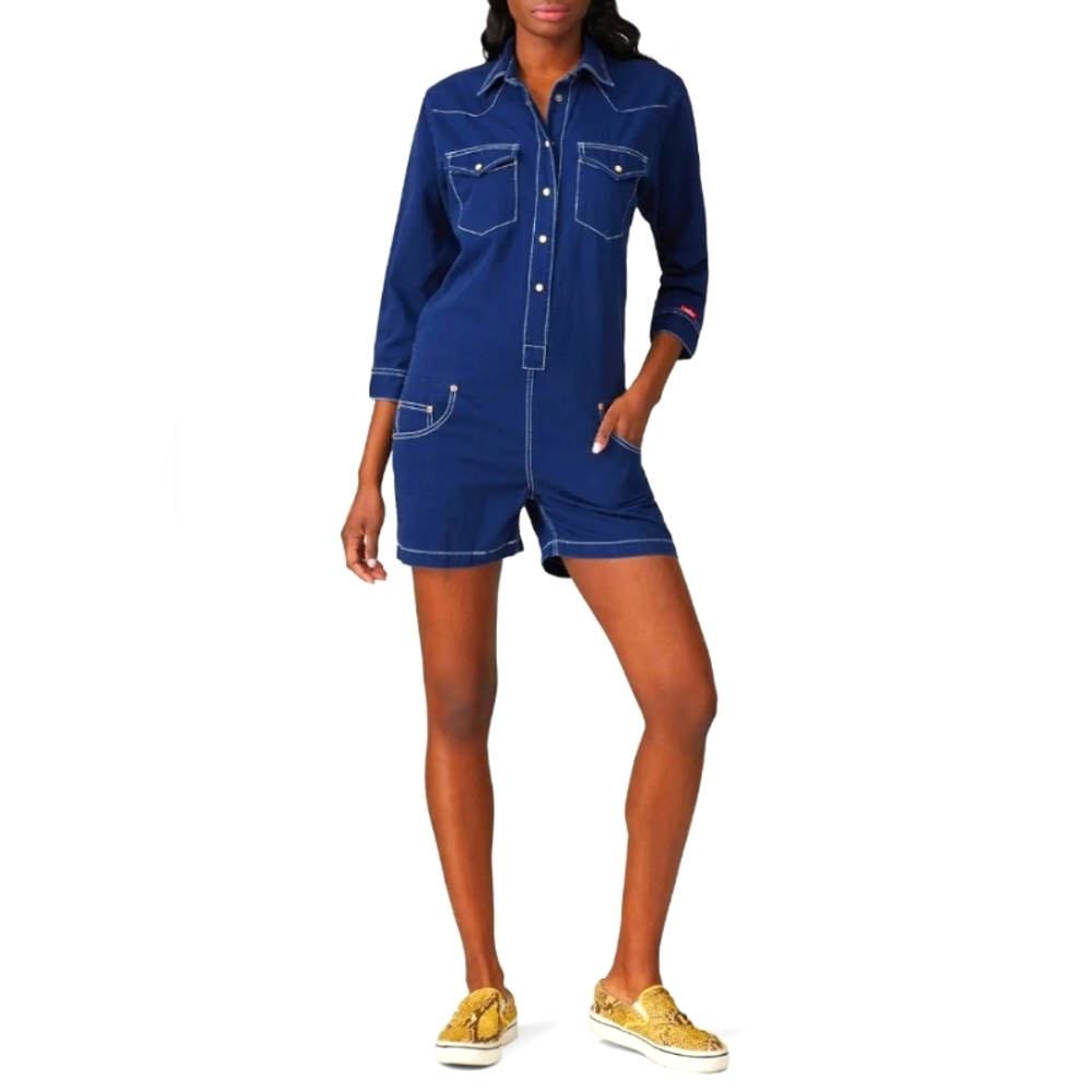 DENIMIST Cowboy denim romper